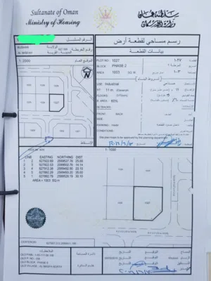 Industrial Land for Sale in Muscat Misfah