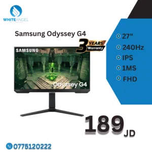 Samsung Odyssey G4 – شاشة 27" FHD بمعدل تحديث 240Hz