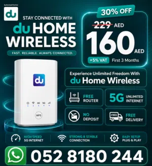 DU HOME WIFI INTERNET