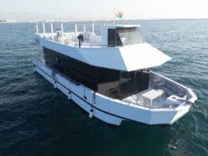Luxury 18.5 m yacht 2025 in Muscat for sale UAE made - 2*Yamaha 250 engines / loan available