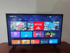 شاشة اندرويد من نوع سمارت LED 50" مستعملة للبيع