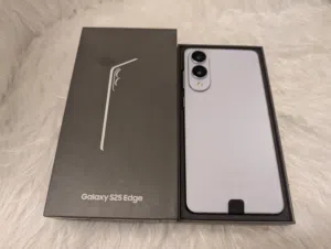 Samsung Galaxy S25 Edge 256GB Dual Sim Titanium IcyBlue Brand New Not Activated