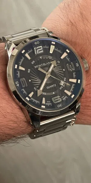 ساعه MONTBLANC سويسري ستانلس تيل للبيع