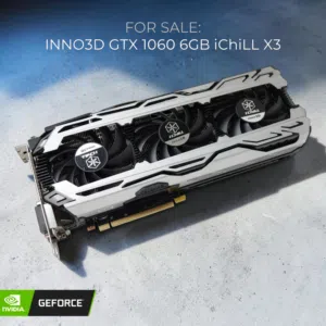 Gtx 1060 6GB ichill 3X Fan RGB كارت شاشه