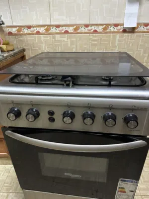 Gas stove with oven