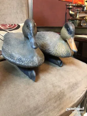 بط صيد عدد 2 صناعة امريكية تطفو فوق الماء زينة للبرك