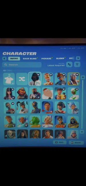 حساب فورت من سيزن سادس قوي264+ سكن
