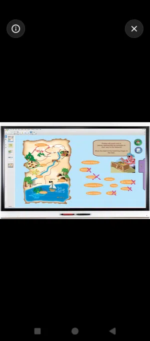 SMART Board SPNL-6075 — شاشة تفاعلية كبيرة تُستخدم غالبًا في المدارس والمعاهد والجامعات والمؤسسات وا