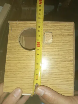 عش ديال طيور خشبي