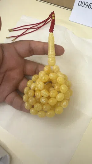 كهرب مشخط بيض حمام و جبس بعسل