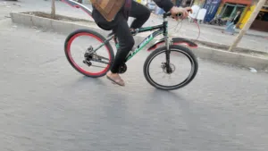 دراجه هوائيه سيكل شيمانو سباق حجم 26 نضيف ورووووعه