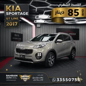 للبيع كيا سبورتاج جي تي لاين موديل 2017 مالك اول بدون حوادث صيانة وكالة