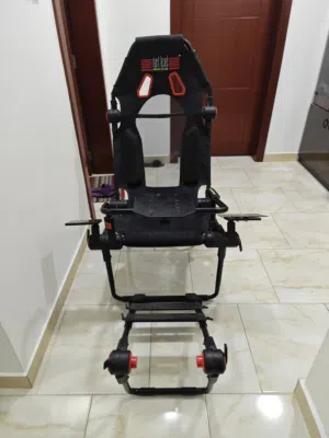 Next Level Racing F-GT Lite Sim racing cockpit with extra accessories