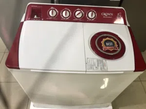 غسالة سعر حرررررق غسالة حوضين Crown بحجم العملاق 11 كيلو غسيل و نشافة 5 كيلو توفير المياه و الكهرباء