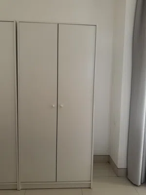 white wardrobe