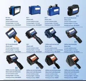 طابعات ink jet يدوية و اوتوماتيك
