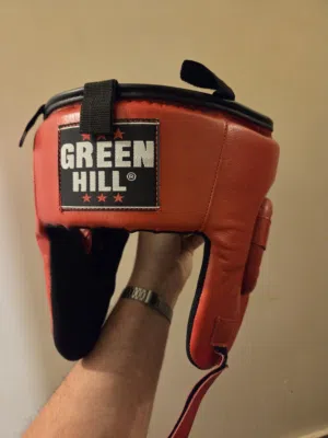 Original Green Hill Boxing Head Gear Leather