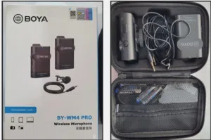 BOYA BY-WM4 PRO PORTABLE WIRELESS MIC