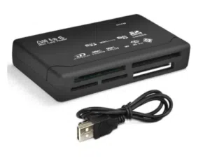 Black 26-IN-1 USB 2.0 MEMORY CARD READER FOR CF/xD/SD/MS/SDHC