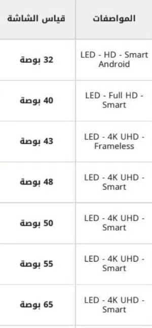 شاشات عرطات