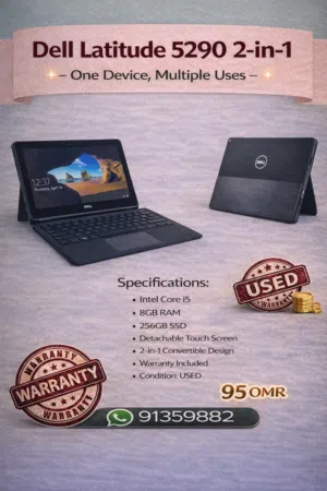 Dell Latitude 5290 2-in-1 – جهاز واحد... استخدامات متعددة