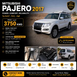 Pajero 2017 3.8cc