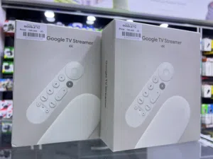 Google TV Streamer 4K with Voice Remote جوجل تي ڤي ستريمر الجديد كليا متوفر الان كمية محدودة جدااااا