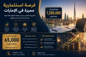طلب شريك ممول لمشروع تجاري قوي وناجح