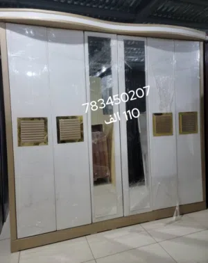 دواليب ملابس ابو 6 ابواب تصميم تركي