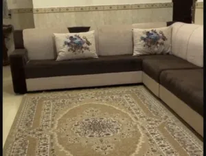 طقم كنب مكون من 4 كراسي بتصميم جديد كورنري على شكل حرف L