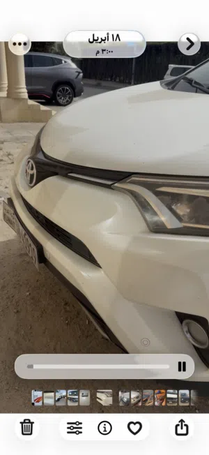 جيب تويوتا راف فورم2018 صبغ الوكاله شرط الفحص من الوكاله عندي