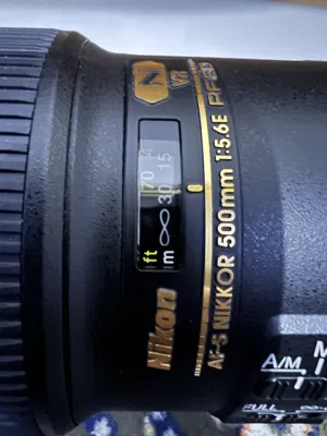 Nikon AF-S NIKKOR 500mm f/5.6 PF ED VR