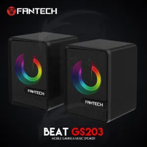 سماعات خارجيه فانتيك جيمنج ار جي بي FANTECH BEAT GS203 RGB GAMING SPEAKERS
