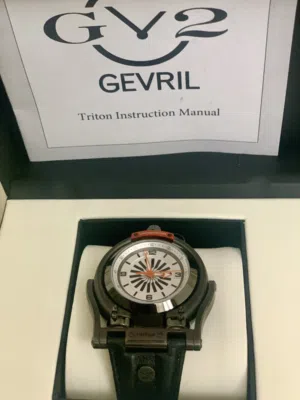 ساعة جيفرل سويسرية اوتمتيك جديدة غير مستخدمة فقط 500 حبه في العالم، والمعروفة بأالغواصة