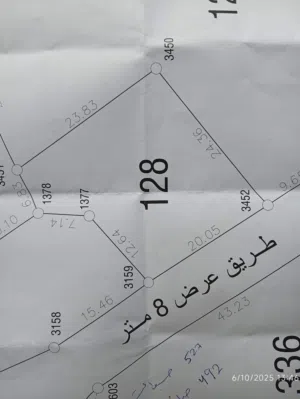 ارض 500مترللبيع رام الله كفر نعمة