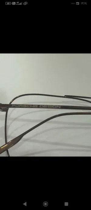 بيعه سريعه وبسعر بلاش إطار نظارة Porsche Design بورشيه شرط اصلي تيتانيوم جديد ب 165k.d انظر الصور