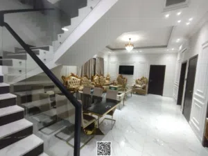 W  فيلا مفروش 5 غرف مجلس صالة بالياسمين للإيجار