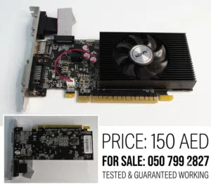 Advertisement Title: AFOX GT 730 Graphics Card (4GB DDR3) - Perfect for Desktop Upgrades Descripti
