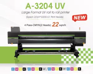 طابعة يوفي 320cm هدأت ابسون Uv printer 320cm طابعة للخطاطين و طابعات UV DTF