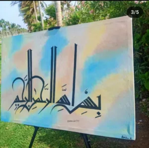 Acrylic and oil painting