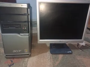 موجود جهاز كمبيوتر مكتبي مع شاشه و بلاي ستيشن 3 مهكره مع ايتين وجهاز كمبيوتر مع شاشه توصيل مجاني