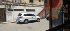 بيع للحاجه سياره سنتافي الوحش ديزل نضييييف فل كامل بي2700$