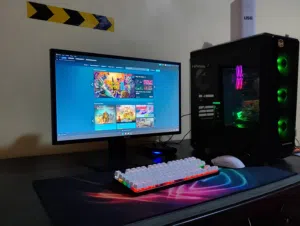 PC GAMING مع شاشة  165hz