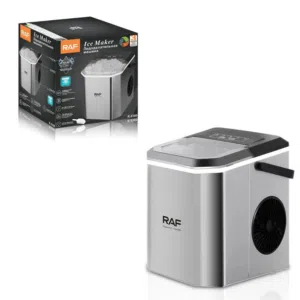 صانعة الثلج من شركة RAF وباوفر سعر وبشكل الستانلس الجديد من ماركة RAF