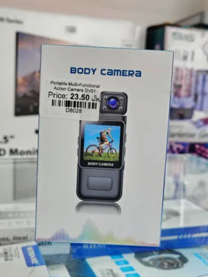 Brand New Action Body Camera in Oman  Rotatable Lens  1 Year Warranty