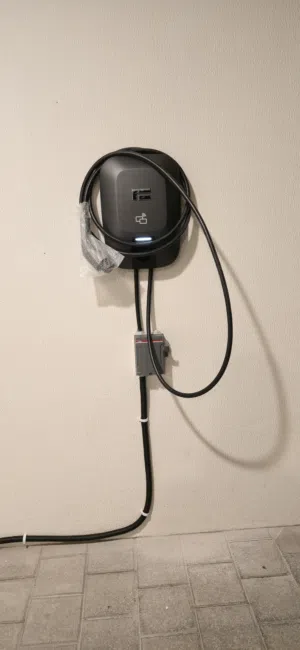 ROX EV Charger Installed with Precision