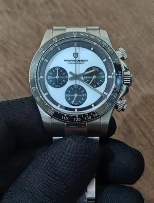 Pagani Design panda dial Watch Choronograph