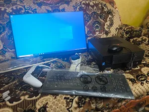 جهاز pc core i5 بالكرتونه كامل مع شاشه 24