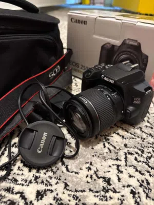 كاميرا كانون 250d استعمال شهرين