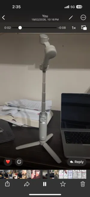 DJ OSMO 5 MOBILE TABLET stabilizer and selfie stick